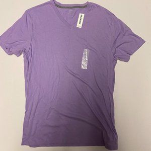 Old Navy | t-shirt | v-neck | Lg | Light Purple | New with Tags!